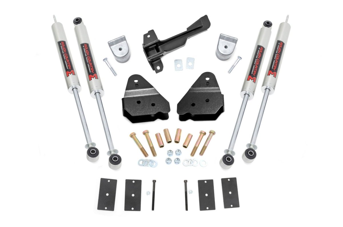 Ford F-250 Super Duty Suspension Lift Kit - Front + Rear - Rough Country - Tremor | M1 | 3 Inch Lift - '19-'22
